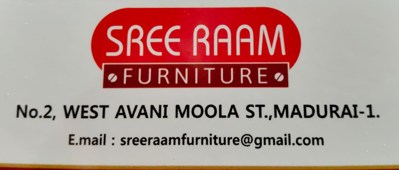 SREE RAAM FURNITURE 