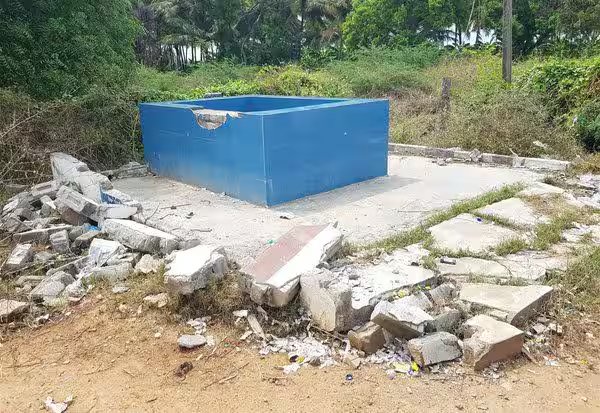 ஓராண்டுக்குக் கூட தாங்காத தொட்டி