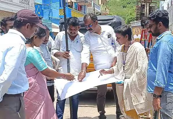 மதுரை திருப்பரங்குன்றம் மலையை அளவிடும் பணி துவங்கியது