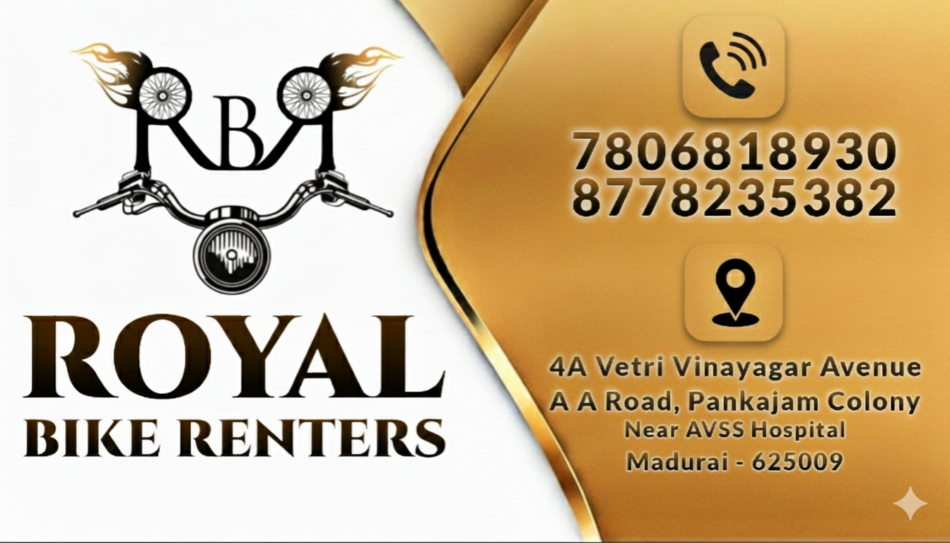 Bike Rental In Madurai